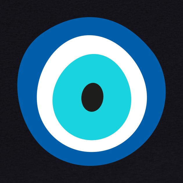 Evil Eye Blue by OHH Baby